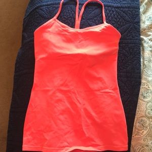 Power Y tank workout top